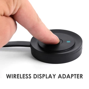 

WiFi Wireless Display Dongle TV Stick for iOS Android Mac OS 1080P 4K Ultra HD Wi-Fi Streaming Video Receiver for PC Tablet