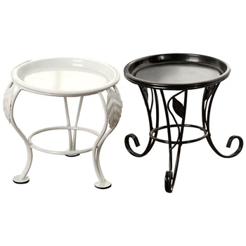 

Iron Small Pot Stand Flower Stand Plants Stand Outdoor Indoor Succulent Pot Holder for Bedroom Garden