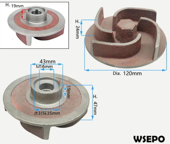 Cheap Peças de reposição de bomba