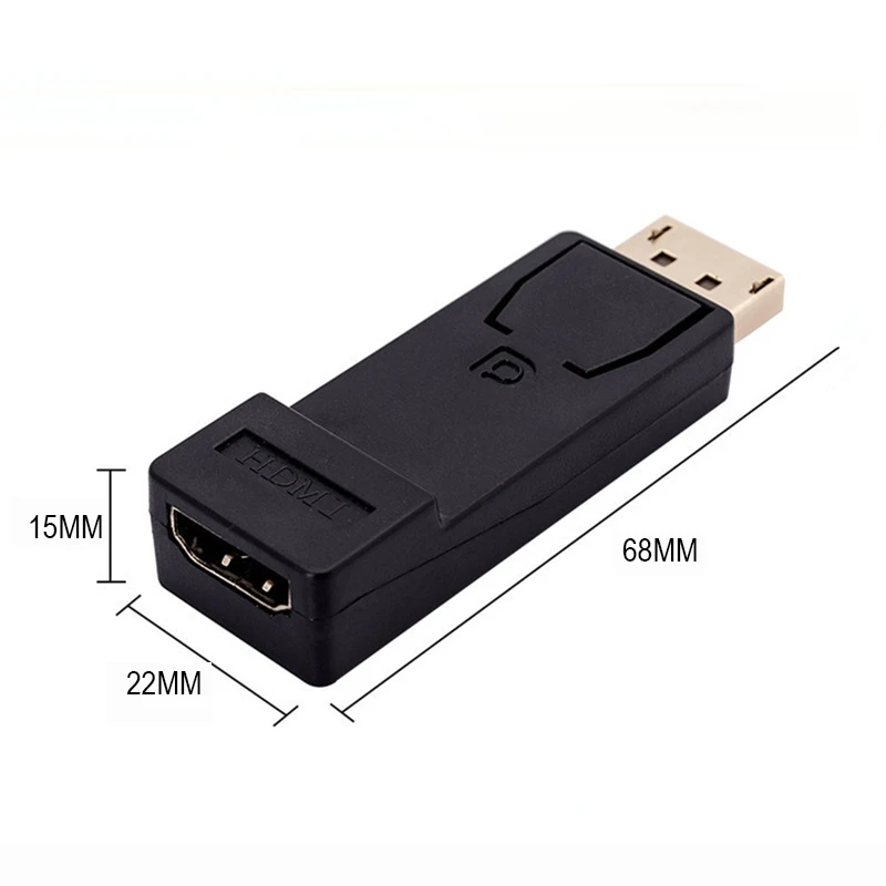 DisplayPort для HDMI DP Мужской Женский адаптер конвертер разъем DP адаптер HDMI 1080 P Plug and Play
