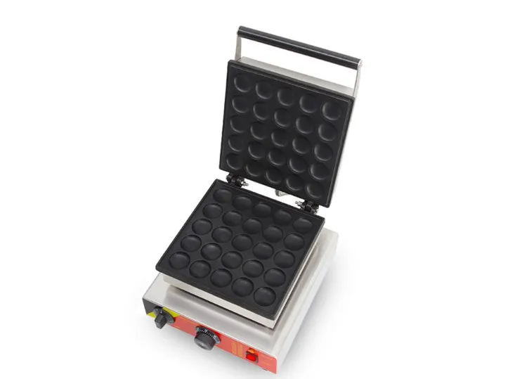 Double Plate 25 Pcs 110v 220v Electric Pancakes Maker Poffertjes Maker