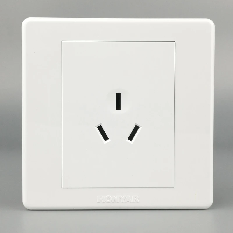 

Wall socket panel type 86 concealed universal socket 86mm*86mm 16A three-pole socke