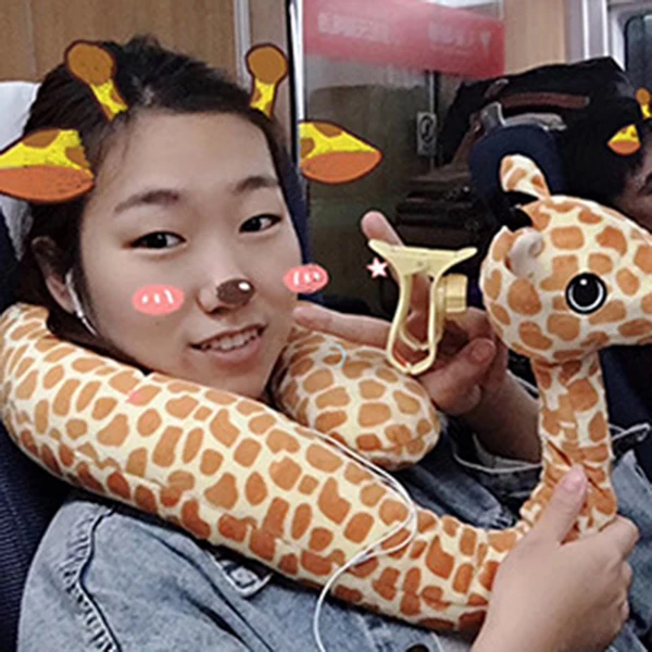 

2019 Hot Mobile Phone Holder Lazy Bracket Multifunction U Shape Neck Pillow Flexible Stand For DOY