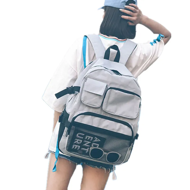 black sports rucksack