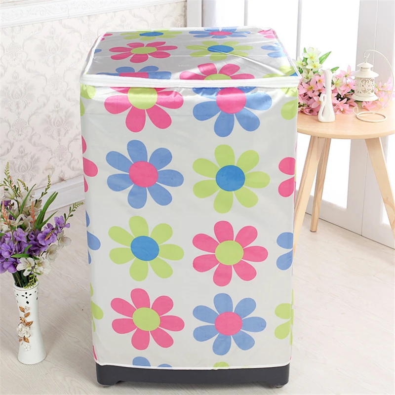

Top Open PEVA Sunscreen Dust Proof Cover Washing Machine Cover Waterproof Case Protective Dust Jacket Front 83*46*83 cm 1 PC
