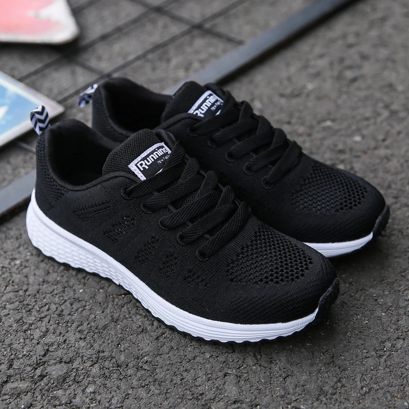 Women's Men's Fashion Casual Lightweight Breathable Soft Lace Up Sport Running Shoes sneakers women