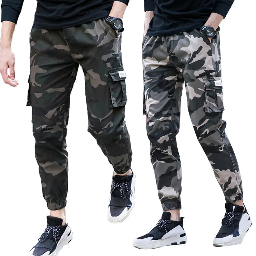 cargo pants with ankle ties