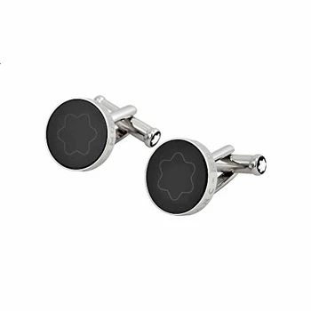 

Montblanc Contemporary Collection intarsi in Acciaio Inox Gemelli con Zaffiro Nero 105889