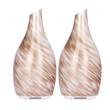 

Humidifier, Aromatherapy Humidifier, Ultrasonic Pattern Glass Smart Office Humidifier,Silent Spray Night Light