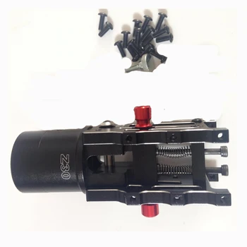 

1PC CNC Aluminum Alloy V4 D25/28/30mm Folding Arm Flat Angle Double Spring Carbon Tube Fixed Connector for RC Plant UAV Drone