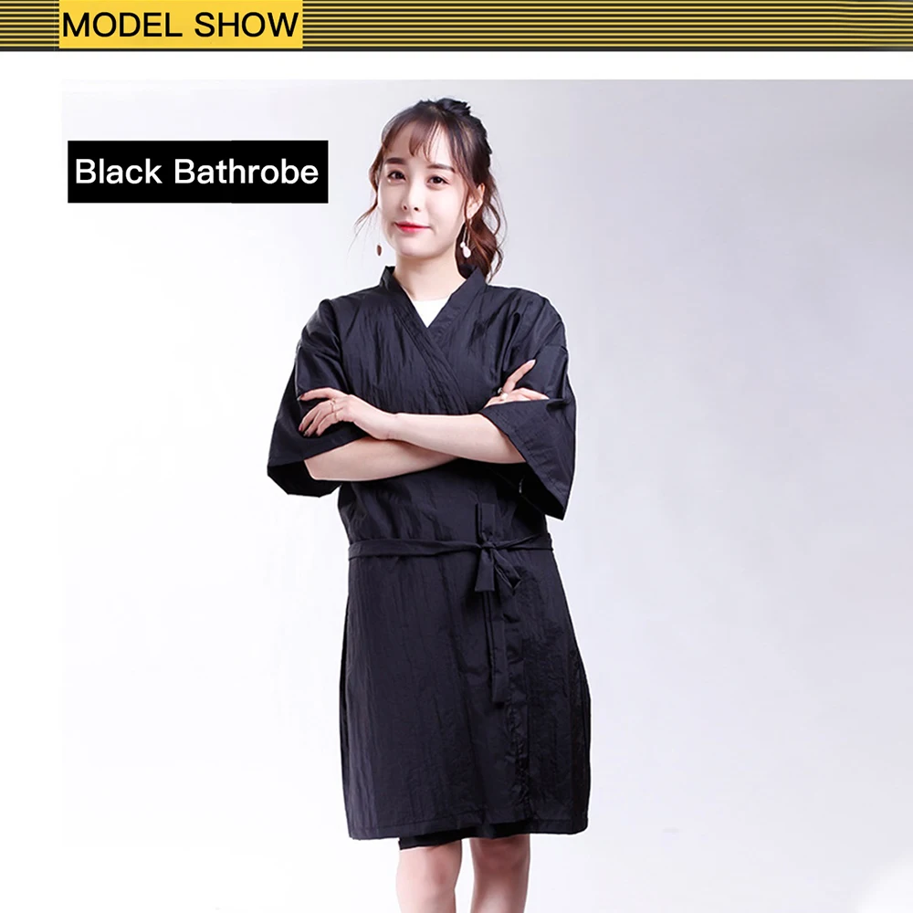 1 Pcs Hairdressing Bathrobe Hair Dye Haircut Overalls Salon Hairdresser Overalls Clothing Beauty Salon SPA Guest Gown