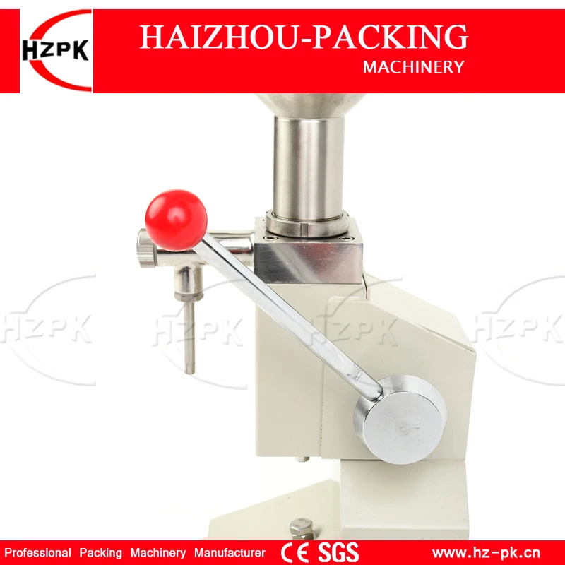 HZPK ручная машина для наполнения под давлением простая в эксплуатации паста для наполнения пищевых продуктов жидкий наполнитель для меда упаковочная машина 5-50 мл