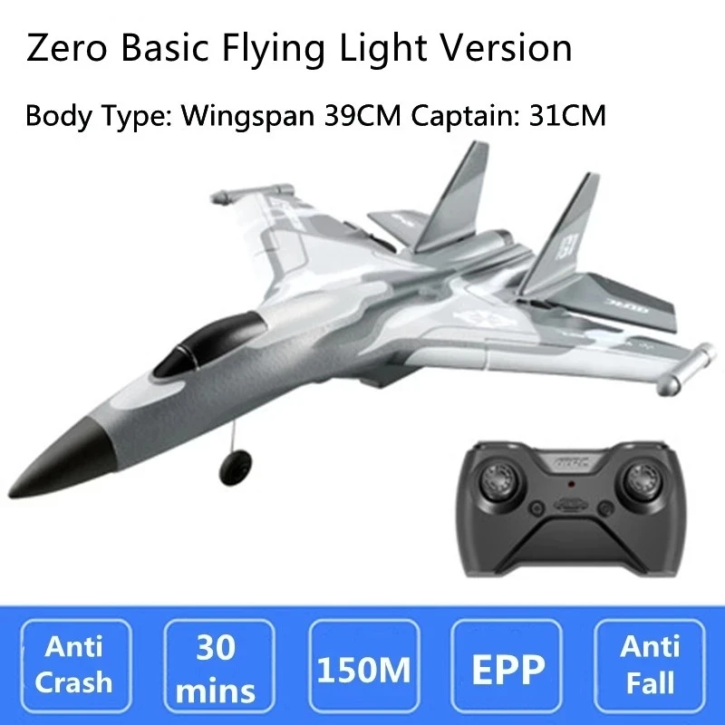 Rc Fighter Jet 39mm Length Epp 2.4ghz 300 Meters Length Electric Rc