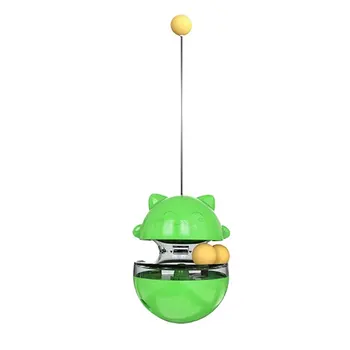 

Pet Toy Windmill Toys Puzzle Whirling Turntable Cat Play Game Toy with Suction Cup Silicone Tickle Cats Hair Brush