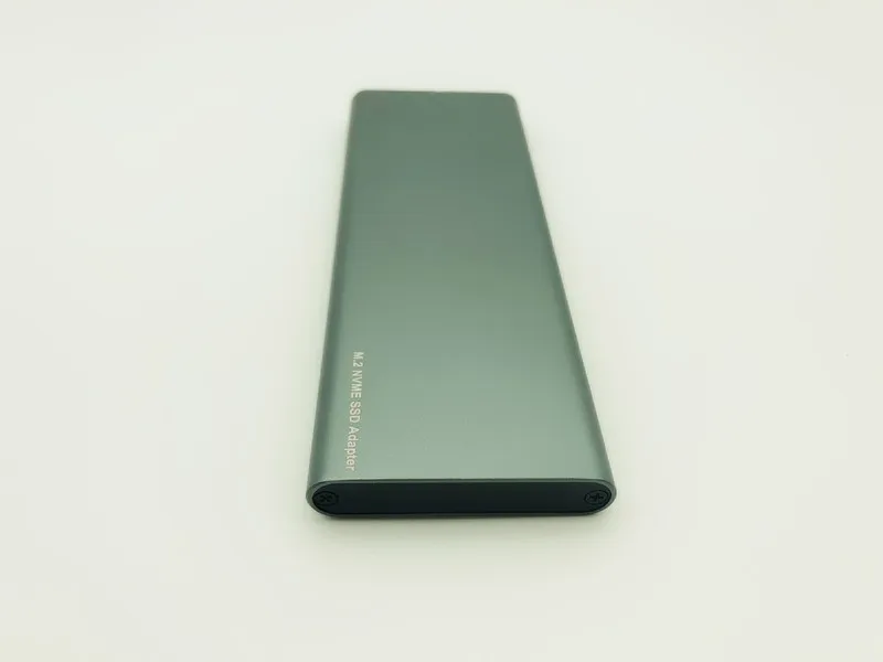 Qиндийский PCIE M.2 NVME SSD корпус M ключ Тип C USB3.1 2240/2280 SSD чехол полностью алюминиевый 10 Гбит/с внешний корпус для твердого диска