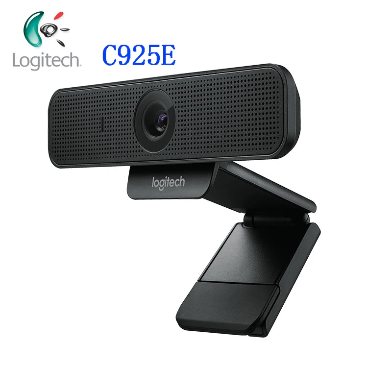Веб-камера Logitech C925e 1080P HD с автофокусом Full и 720P камера со встроенным оттенком