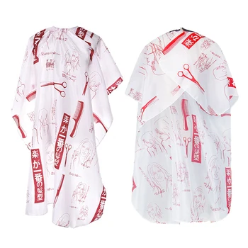 Kaufen Schneiden Haar Wasserdichte Tuch Haarschnitt Salon Barber Capes Friseur Friseur Schürze Wrap Kleid Haarschnitt Capes Barber Liefert