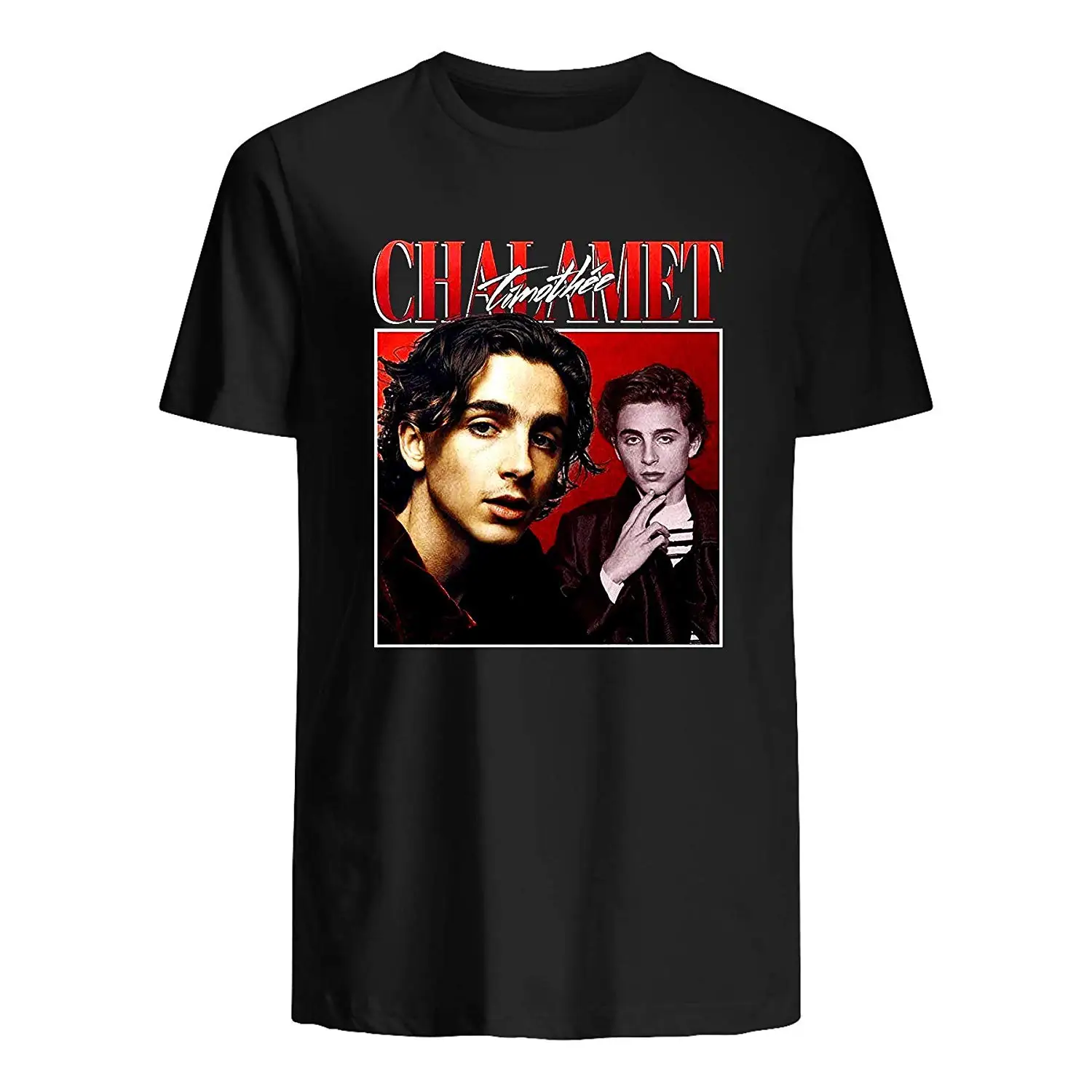 Тимоте Chalamet подарок для Для мужчин женские Повседневное Фитнес футболки |