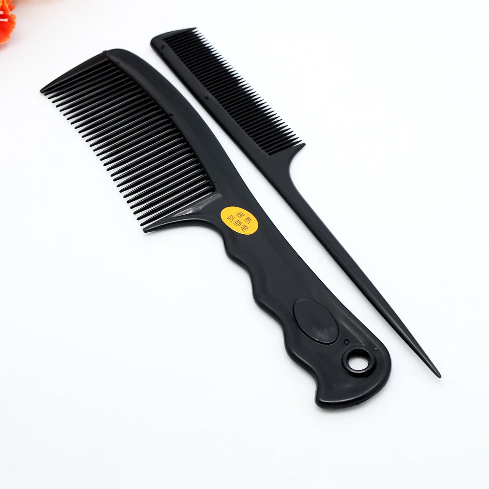 comb Профессиональные высокотемпературные пластиковые парикмахерские инструменты чехол для хранения Удобная машинка для стрижки волос подставка держатель для парикмахерских аксессуары - Цвет: comb