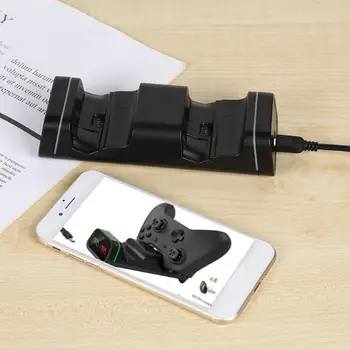 

Dual USB Charging Dock Station Stand for Xbox One X S Controller Charger Support Dropshipping