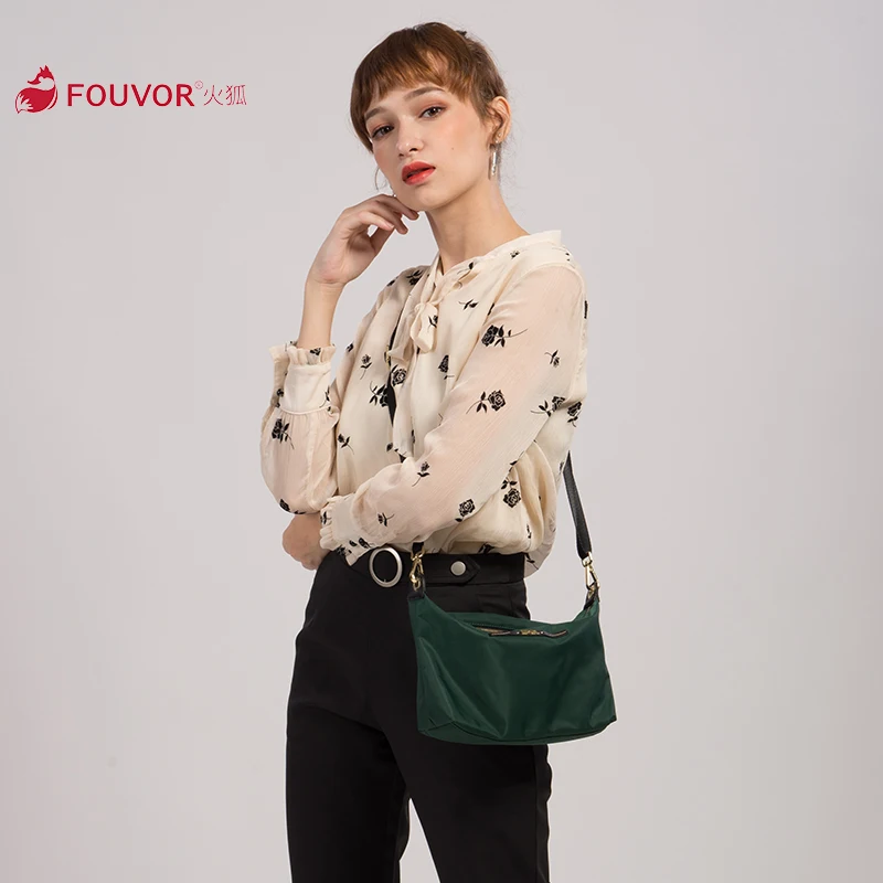 Fouvor Летняя женская новая модная Холщовая Сумка почтальон для женщин Оксфорд простые сумки на плечо 6011-02