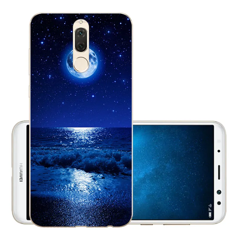 CROWNPRO Мягкий ТПУ для 5," huawei mate 10 Lite чехол-накладка для задней панели телефона Nova 2i/Maimang 6/mate 10 Lite чехол s - Цвет: YLH22