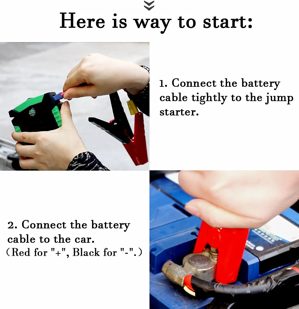 How to use jump starter