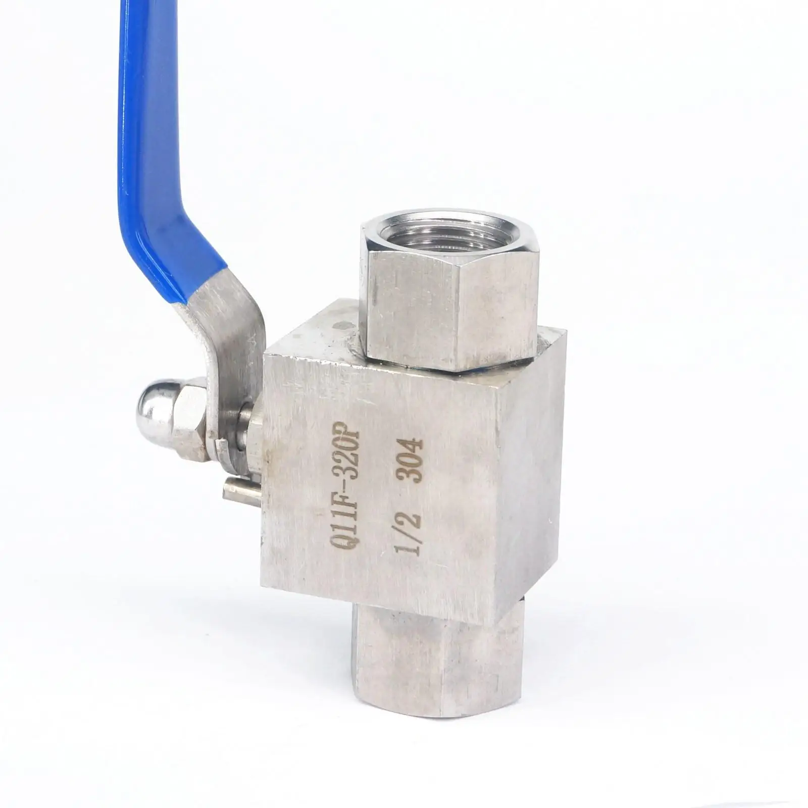 1/" BSP Женский 304 из нержавеющей стали запорный шаровой клапан для воды, газа, масла высокого давления 32mpa