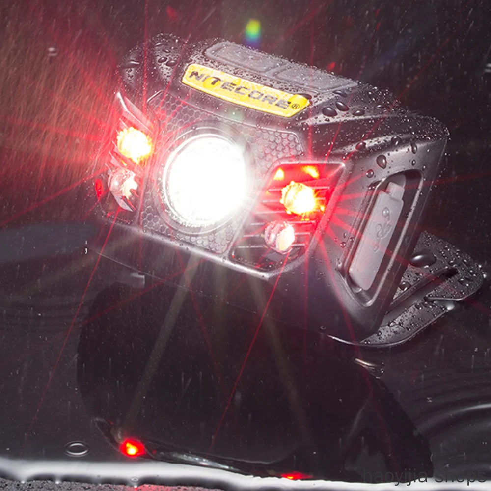 

New 550Lumen CREE XP-G3 S3 Outdoor Search Nitecore NU32 Outdoor Sports Headlight LED Built-in Rechargeable Battery Light