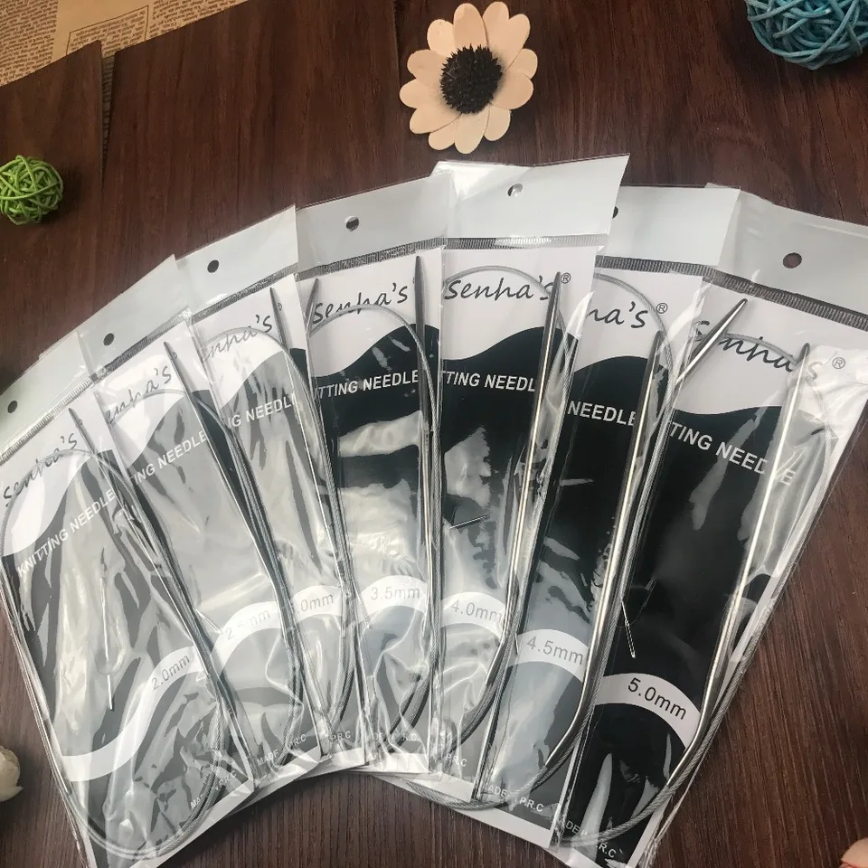 Set De 44 Aiguilles à Tricoter Double Pointe En Acier Inox 11 Tailles