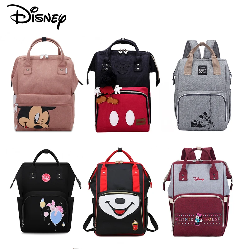 Disney 2019 новая сумка для подгузников рюкзак большой емкости водонепроницаемый