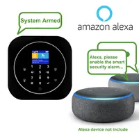 Tuya inteligentne Wifi Alarm domowy GSM System klawiatura dotykowa karta RFID pilot zdalnego sterowania kontrola aplikacji z 433MHz bezprzewodowy czujnik detektora 3