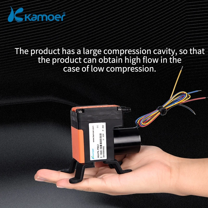 KAMOER HLVP6 миниатюрный мембранный вакуумный насос с высоким давлением/вакуум