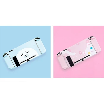 

DIY Game Console Shell Kawaii Cat Pink Protective Case Cover Housing Shell for Nintend Switch Controller & Joy-Con Accessories