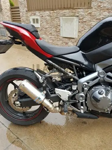 Z900 Ninja900 выхлопная труба z 900 ninja 900 без шнуровки для kawasaki Z900 Ninja900 мотоциклетная выхлопная труба Модифицированная средняя Соединительная труба Q