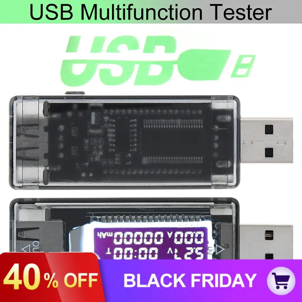 Тестер батареи 4V to20V 0A до 3A USB зарядное устройство мощность батарея Емкость тестер напряжение измеритель тока