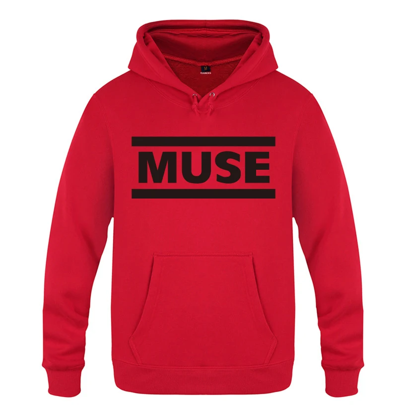 HOY HET Muse Rock Band толстовки мужские мужские с капюшоном флисовый пуловер толстовки - Цвет: HOY HET