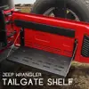 Metal Tailgate Table Rear Door Cargo Luggage Carrier Foldable Shelf Storage Rack for Jeep Wrangler JK 2007-2017 ► Photo 2/6
