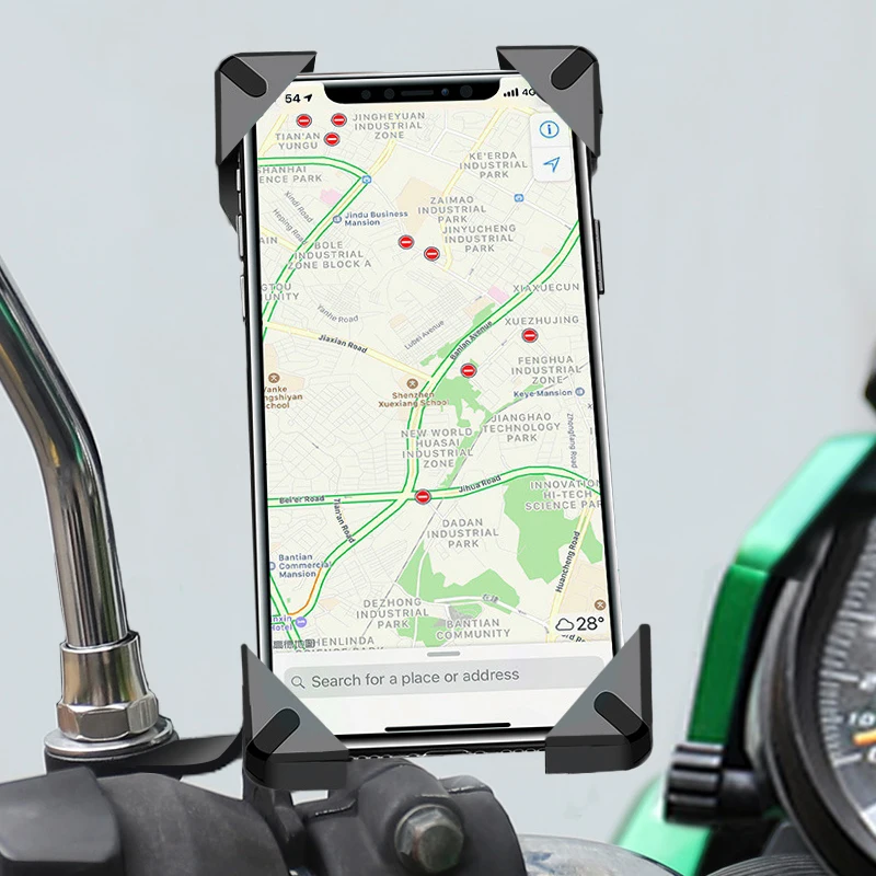 XMXCZKJ мотоциклетный держатель для телефона с поворотом на 360 градусов, gps, мотоциклетная поддержка, зеркало заднего вида, держатель для мобильного телефона для iPhone Xr