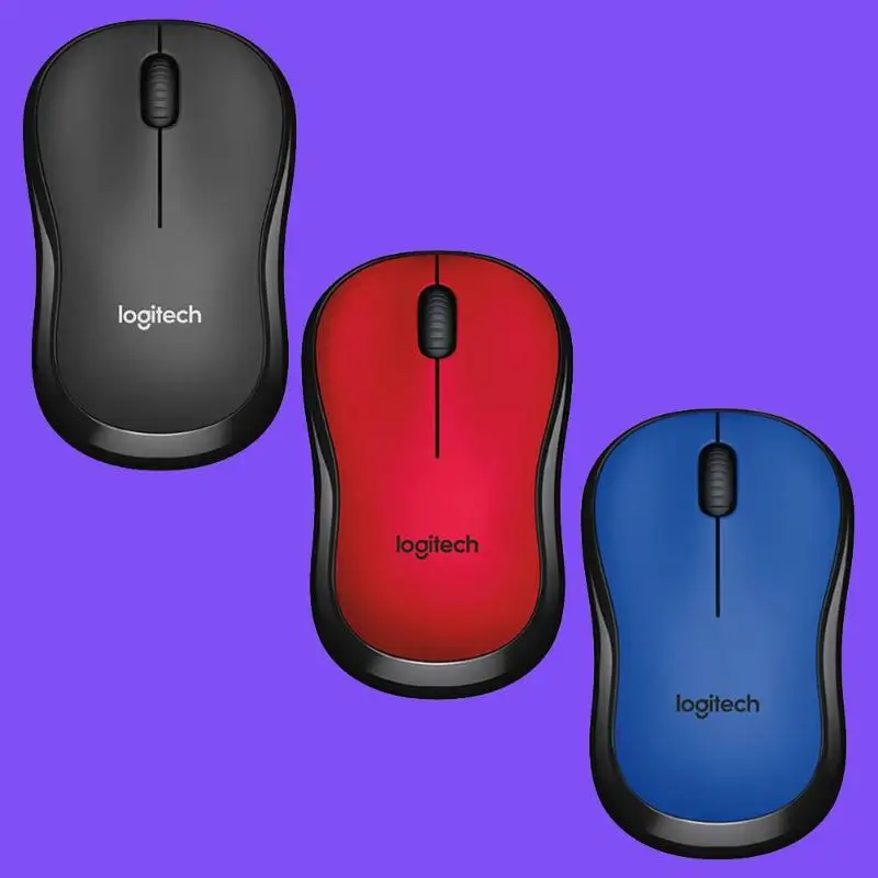 Logitech M220 3 Kyes USB Беспроводной 2,4 г Mute эргономичный Мышь для Mac/Windows компьютерной периферии благодаря адекватному аксессуары