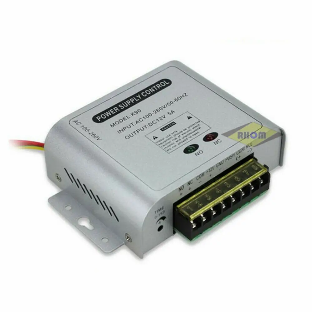 Мини импульсный контроллер блок питания поставщика, 12VDC 5A, 110-240VAC
