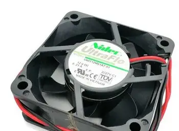 

for Nidec U60T12MS1A7-51 60x60x25MM 6CM DC12V 0.21A 2Lines Cooling Fan