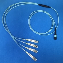 Низкие потери QSFP MPO-LC оптический патч-корд с разветвлением/коммутационная кабеля многомодовый волоконно Джемпер центр обработки данных 40G / 100G с косичками для программирования в производственных условиях Низкие потери QSFP MPO-LC оптический патч-корд с разветвлением/коммутационная кабеля многомодовый волоконно Джемпер центр обработки данных 40G / 100G с косичками для программирования в производственных условиях