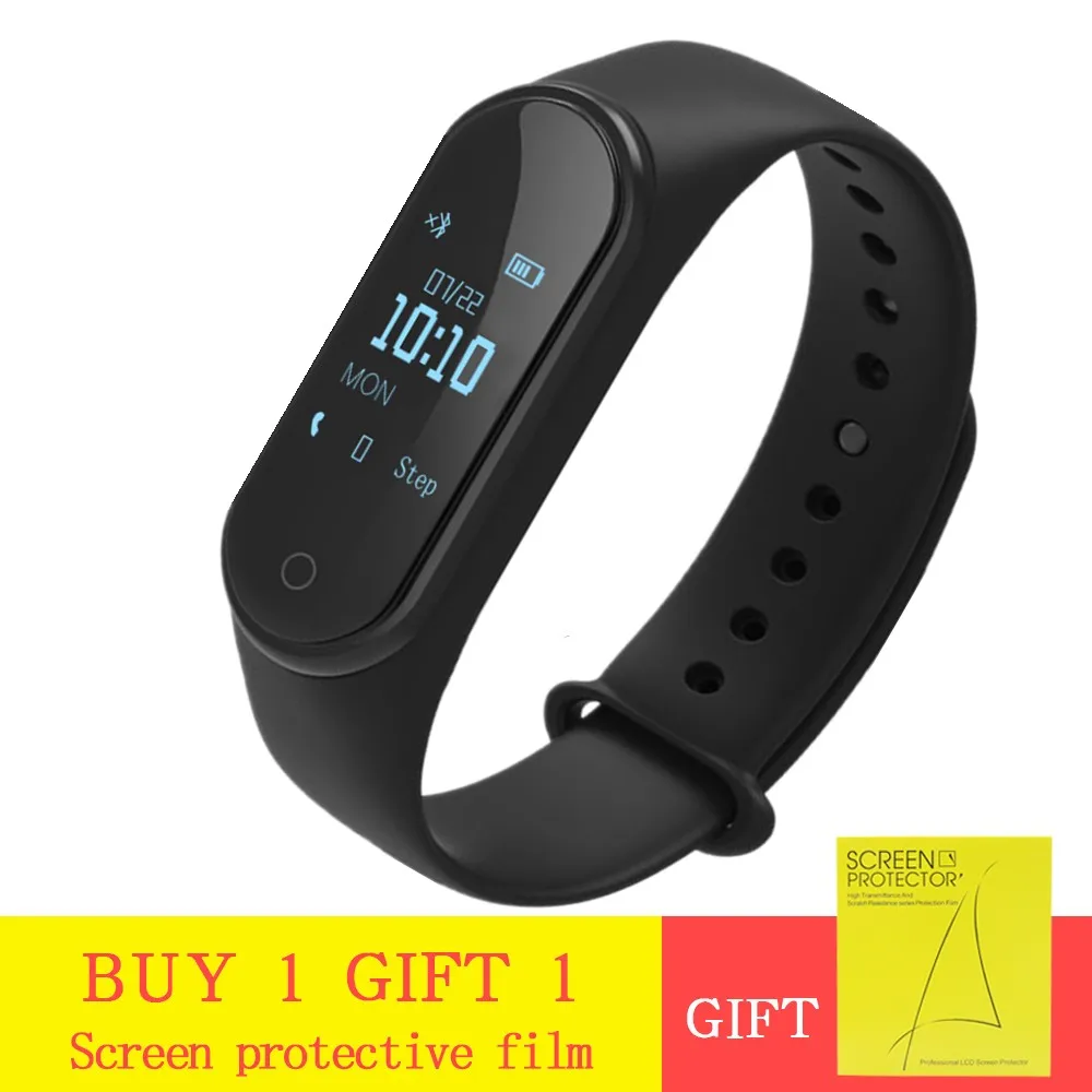 

M4 Pro Smart band 4 Heart Rate Blood Pressure Wristbands Sport Smartband Monitor Health Fitness Tracker Wristband