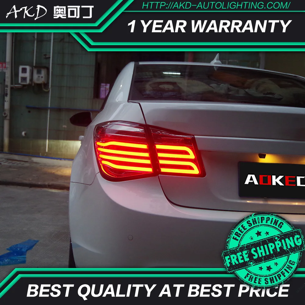 АКД автомобильного тюнинга задних фонарей для Chevrolet Cruze 2009 2014 сигнальных огней