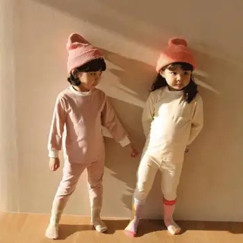 

Autumn Baby Clothes Pajamas Sets Boys Girls Pajamas Set Children Cotton Sleepwear Baby Tacksuit Home Suit 2pcs Clothes