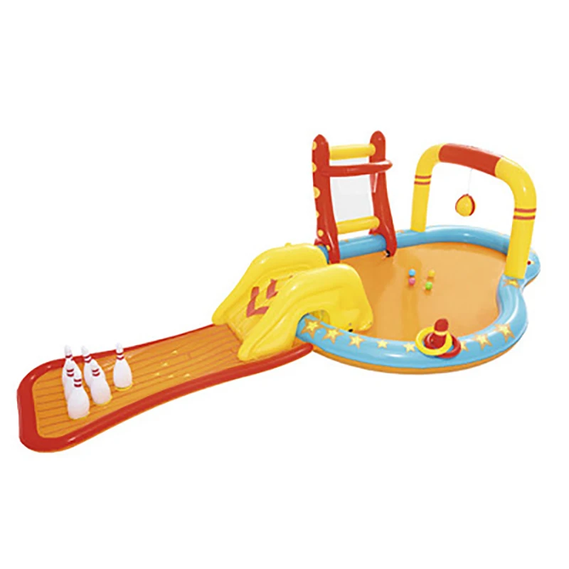 Kids Inflatable Swimming Pool Cartoon Baby Swimming Pool Large Paddling for Children Outdoor Above Ground