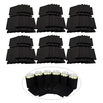 

60Pcs 12oz Can Sleeves for Wedding Drink Blank Beer Soda Can Insulator Reusable