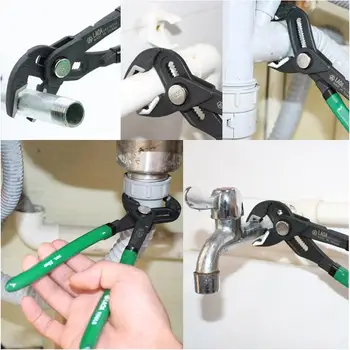 

Water Pump Pliers Plumber Pipe Universal Wrench Plumbing Grip Pipe Combination Pliers Plumber Hand Tools