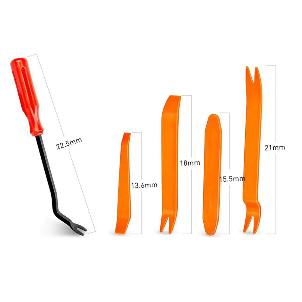 635 шт., накладки для салона автомобиля, накладка на бампер, набор зажимов, универсальные накладки на бампер, заклепка панели, набор смешанных пряжек